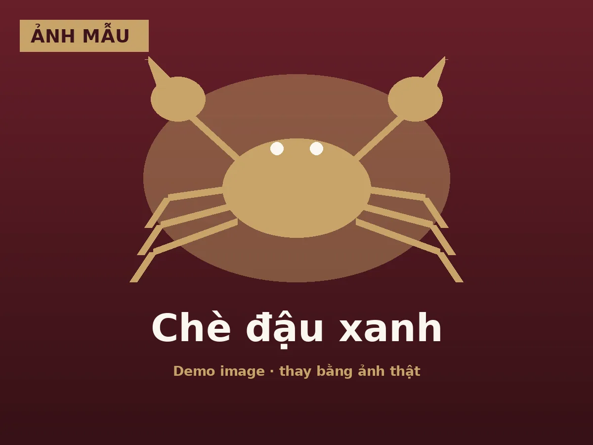 Chè đậu xanh