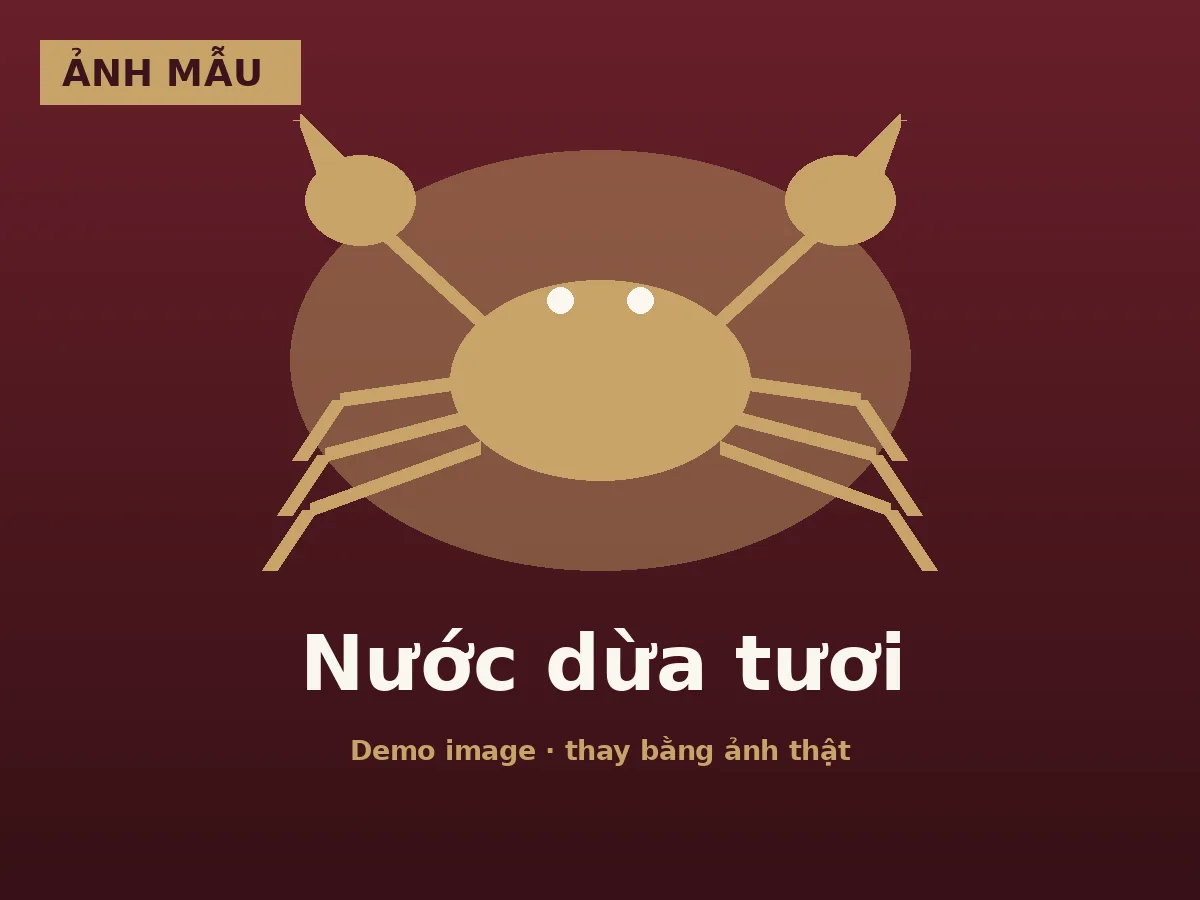 Nước dừa tươi