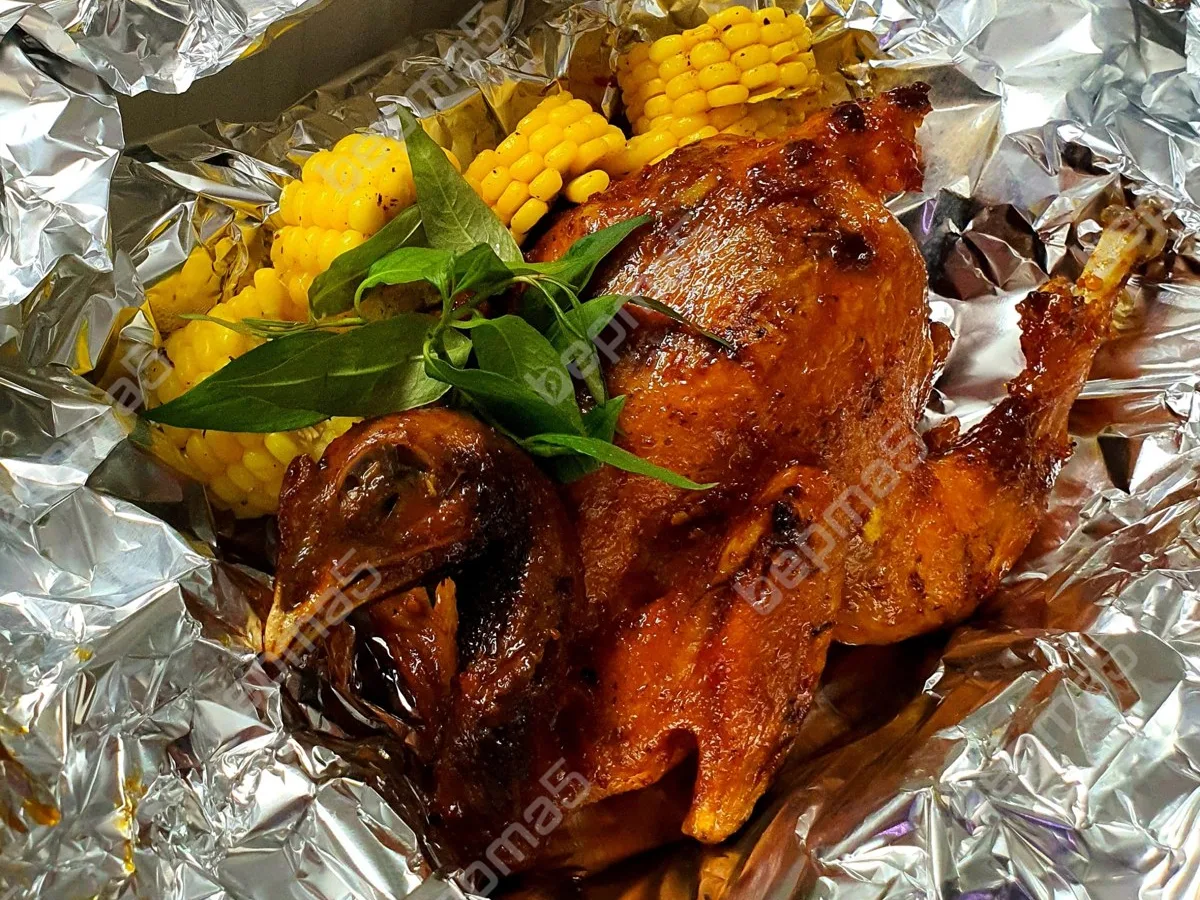 Combo gà tre nướng