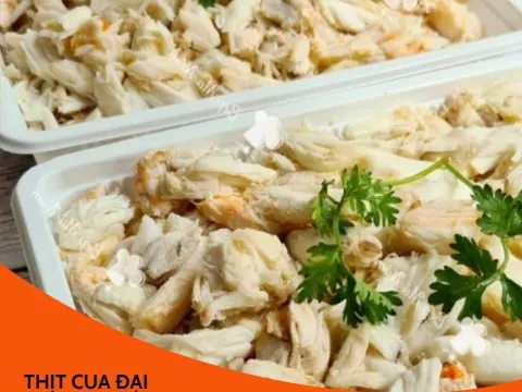 Thịt cua đại