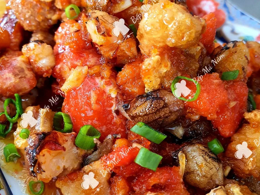 Gạch son và gối cua