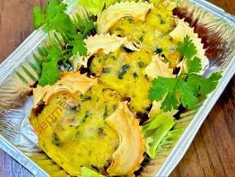 Mai cua farci phô mai nướng