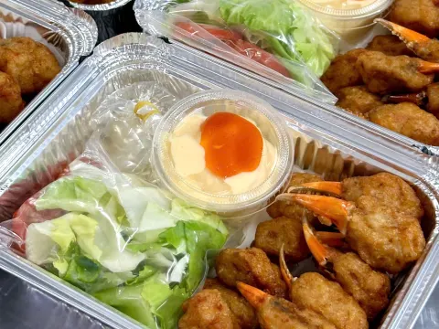 Chạo cua chiên